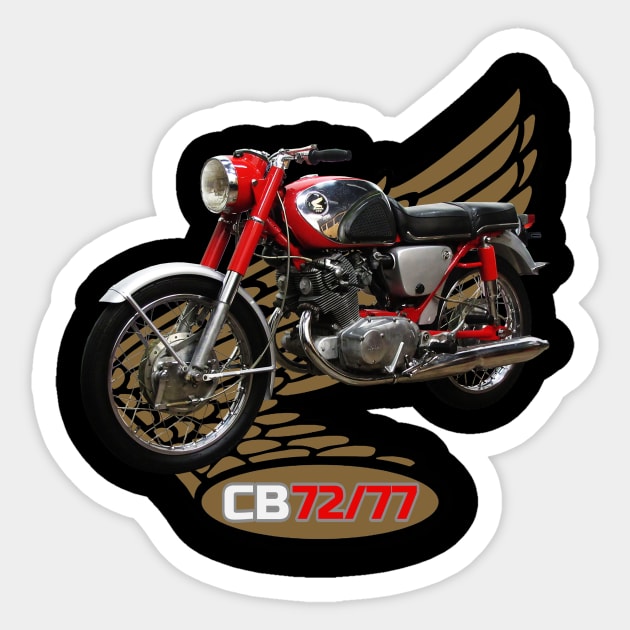 CLASSIC BIKE N015 Sticker by classicmotorcyles
